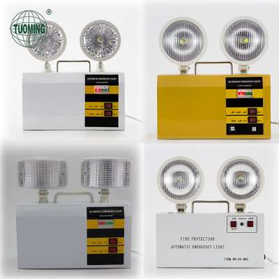 Factory price automatic twin heads led emergency light CE ROHS Energy Saving Outdoor LED Emergency Light