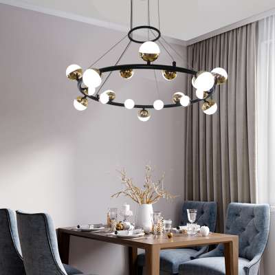 Newest innovation luxury modern decorative room home indoor delicate led chandelier